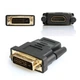 Перехідник DVI D 24+1 на HDMI Full HD 1080p чорний - изображение 2