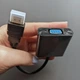 Адаптер конвертер HDMI to VGA Full HD 1080p Чорний - зображення 4