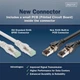Патч-корд DIGITUS CAT 8.1 S-FTP, 0.5м, AWG 24/7, LSZH, черный - изображение 2