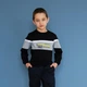Світшот дитячий для хлопчика Be Yourself, SmileTime, темно-синій зріст 104 (SX26-21-1) - зображення 2
