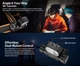 Налобний ліхтар Sofirn HS22, USB-C зарядка, IP66, 2500 lm, 2700K-6500K + акумулятор 4000 mAh - зображення 7