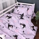 Простынь MirSon Бязь 17-0883 Magic Kuromi 150 х 220 см (2200012198773) - изображение 4