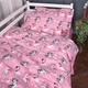 Простынь MirSon Бязь 17-0874 Cute Unicorn 150 х 220 см (2200012165218) - изображение 2