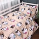 Простынь MirSon Бязь 17-0866 Hello Kitty Style 150 х 220 см (2200012065198) - изображение 3
