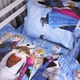 Простынь MirSon Бязь 17-0894 Frozen Team 150 х 220 см (2200012392058) - изображение 1