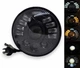 Світлодіодна фара StarLight Bi-LED JR-5,75" ближнє/дальнє DRL + поворот ВАЗ 2106, BMW, Альфа (∅143мм) - изображение 2