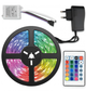 Світлодіодна LED стрічка RGB 5 м 220 В з пультом для підсвітки кімнати - зображення 1