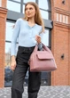 Женская спортивная сумка Sambag PRM розовый 37 х 25 х 16 см (90153106) - изображение 1