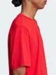 Футболка хлопковая длинная мужская Adidas Originals Trefoil Essentials JC9990 L Красная (4067902564241) - изображение 5