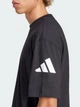 Футболка хлопковая длинная мужская Adidas Essentials Loose Fit JF3615 M Черная (4067905899722) - изображение 5