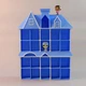 Голубая подставка для фигурок Stranger Things Kinder Joy Funko Pop Stand / Дом Векны для хранения фигурок Очень странные дела - изображение 7
