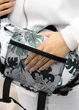 Большая женская поясная сумка бананка Sambag DynamicDart принт "Leaves" 38×21×7 см (80411144) - изображение 6