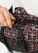 Велика чоловіча сумка бананка Sambag DynamicDart чорна тканева 38 × 21 × 7 см (80411148m) - зображення 5
