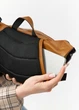 Велика жіноча поясна сумка бананка Sambag DynamicDart руда 38 × 21 × 7 см (80411121) - зображення 4