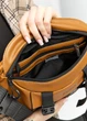 Велика жіноча поясна сумка бананка Sambag DynamicDart руда 38 × 21 × 7 см (80411121) - зображення 8