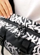 Большая женская поясная сумка бананка Sambag DynamicDart принт "Graphity" 38×21×7 см (80411715) - изображение 3