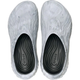 Чоловічі кроксі Ехо Сірі Crocs Echo Watercolor Marbled Wave Black/White (45-46 р, сірий) - зображення 4