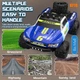 Машинка на радиоуправлении KF19 1:18 Off-Road Car Blue – Гоночный автомобиль, Внедорожник, 4WD, до 30 км/ч, до 22 минут, до 80 м - изображение 9