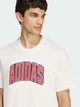 Футболка хлопковая длинная мужская Adidas Stadium Collegiate Graphic KB4928 2XL Белая (4068821749917) - изображение 4