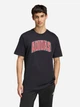 Футболка хлопковая длинная мужская Adidas Stadium Collegiate Graphic KB4929 L Черная (4068821764132) - изображение 1