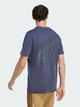 Футболка хлопковая длинная мужская Adidas Terrex Camping Gear Graphic KB9635 L Синяя с принтом (4068821735262) - изображение 2