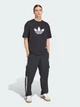 Футболка хлопковая длинная мужская Adidas Originals Adicolor Trefoil KD4091 XL Черная с принтом (4068805045080) - изображение 3