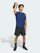 Футболка спортивная длинная мужская Adidas Workout Essentials Base KD5457 S Синяя (4068819708957) - изображение 3