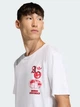 Футболка хлопковая длинная мужская Adidas Originals GFX KE0102 XL Белая с принтом (4068821809765) - изображение 4