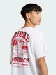 Футболка хлопковая длинная мужская Adidas Originals GFX KE0102 XL Белая с принтом (4068821809765) - изображение 5