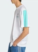 Футболка хлопковая длинная мужская Adidas Mercedes - Amg Petronas Formula 1 Team Dna KE8162 2XL Белая с принтом (4068819451303) - изображение 2