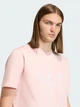 Футболка хлопковая длинная мужская Adidas Originals Trefoil Series KT3092 L Розовая с принтом (4068819780090) - изображение 4