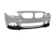 Губа под передний бампер M-Performance для BMW 5 F10/F11/F07 2010-2016, черный глянец V3 - изображение 4