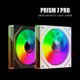 Вентилятор Power Train Prism 7 PRO 120mm ARGB (Black) (Power Train PRISM 7 PRO 120mm black) - изображение 1