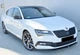 Губа под передний бампер для Skoda Superb 2015-2020, черный глянец V1 - изображение 1