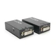 Активний подовжувач DVI 60m по кручений парі через RJ-45, Black, BOX - зображення 3