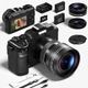 Цифровой фотоаппарат LONGYI 5K 64 Мп с Wi-Fi, 18× зумом и LCD экраном 3" - изображение 1