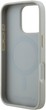 Etui Karl Lagerfeld Grained Pattern & Logo MagSafe do iPhone 16 Pro Grey (3666339463502) - obraz 7