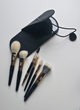 Дорожный набор из 6 кистей для макияжа из натурального ворса с чехлом Tenze Travel Set - изображение 7