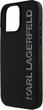 Панель Karl Lagerfeld HC 3D Rubber Elongated Glitter для iPhone 16 Pro Black (3666339357023) - зображення 6