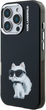 Панель Karl Lagerfeld IML Aquarelle Choupette & Logo для iPhone 16 Pro Max Black (3666339464417) - зображення 2