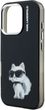 Панель Karl Lagerfeld IML Aquarelle Choupette & Logo для iPhone 16 Pro Max Black (3666339464417) - зображення 6