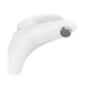 Змішувач для умивальника Plamix Cezar-001 SET White (з підведенням) (PM0661) - зображення 6
