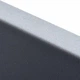 Гранитная кухонная мойка матовая VALESO RUBA 4040 Серый металлик - изображение 6