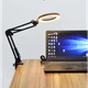 Настольная Кольцевая LED Лампа FX308A на струбцине 10W, цветовая температура 3800–6800K и цветопередачи более 80Ra,диаметр 6 Black - изображение 6