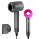 Фен для волосся з насадкою-концентратором 1600Вт Hair Dryer Fan Фуксія - зображення 1