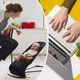 Кресло-качалка Balance Soft шезлонг для новорожденных с яркими фигурками - изображение 5