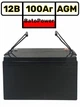 Аккумулятор AGM для ИБП / UPS 12 В 100 Аг BatoPower 12V 100Ah - изображение 1