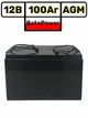 Аккумулятор AGM для ИБП / UPS 12 В 100 Аг BatoPower 12V 100Ah - изображение 2