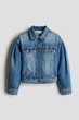 Джинсова куртка H&M 1268722 164см денім - изображение 3