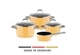 Набор кастрюль WMF Fusiontec Essential Pro Mango Yellow 4 предмета 3201114631 - изображение 2